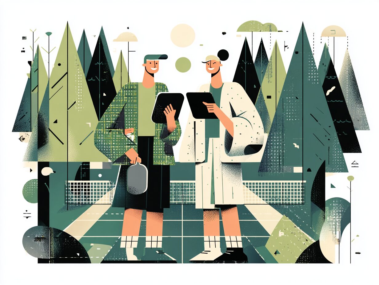 Pickleball meets Enneagram: Welcome to the Third Shot Drop-In